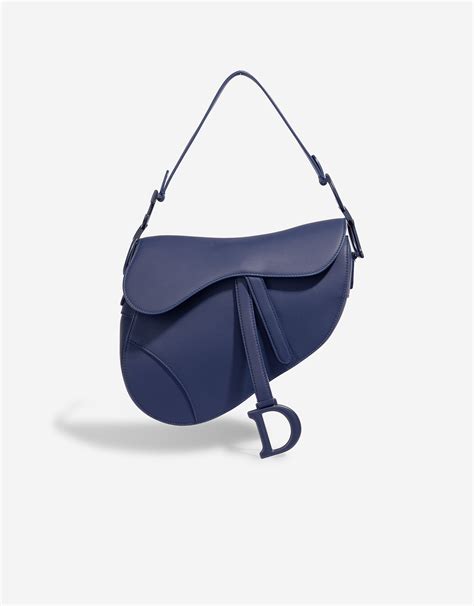 dior saddle blu|More.